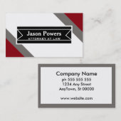 modern chic Professional-kaartenmodel Visitekaartje (Voorkant / Achterkant)