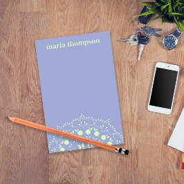 Modern Chic Professional Lavender Lime Green Cute Post-it® Notes