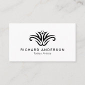 Modern Chic Professional Tattoo Artists Afsprakenkaartje (Voorkant)