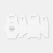  Modern Chic Rehearsal Dinner Thank You Bedankdoosjes (Uitgevouwen)