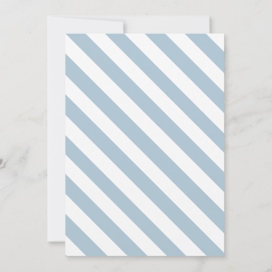 Modern Chic Typography Baby shower Invitation Kaart (Achterkant)