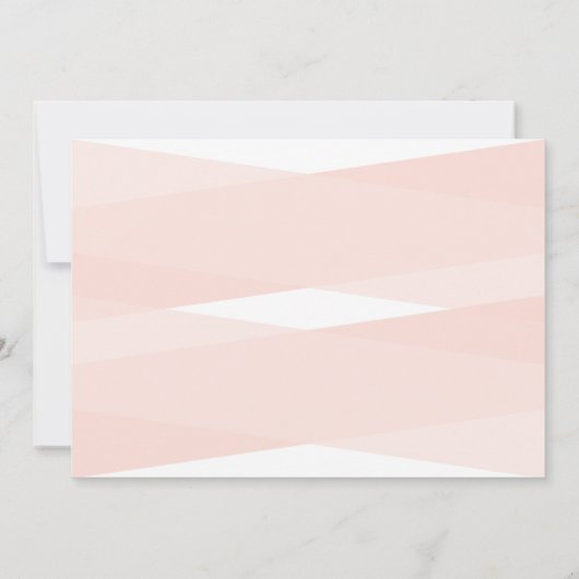 Modern Chic | Uitnodiging tot Afstuderen (Achterkant)