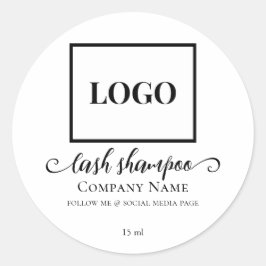 Modern Chic Voeg Logo Custom Lash Cleanser Label t