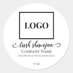 Modern Chic Voeg Logo Custom Lash Cleanser Label t