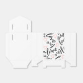 Modern Chic Vrijgezellenfeest Hartelijk dank Bedankdoosjes (Uitgevouwen)