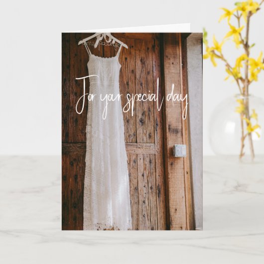 Modern Chic Vrijgezellenfeest Wenskaart Kaart (Gele Bloem)