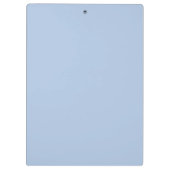 Modern Chic Waterverf Blue Hydrangeas Floral Klembord (Achterkant)