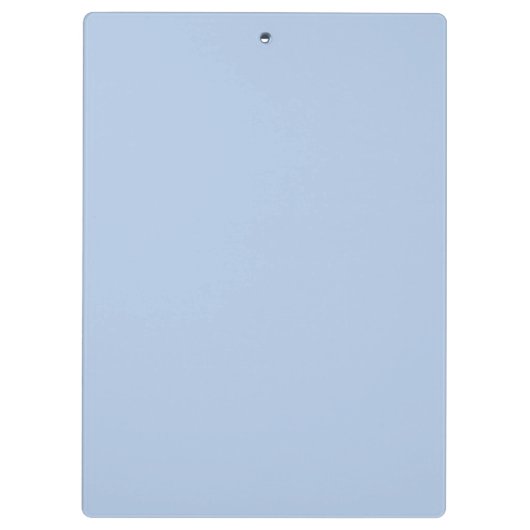 Modern Chic Waterverf Blue Hydrangeas Floral Klembord (Achterkant)