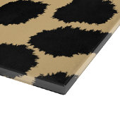 Modern Chic Wildlife Cheetah Animal Print Patroon Snijplank (Hoek)