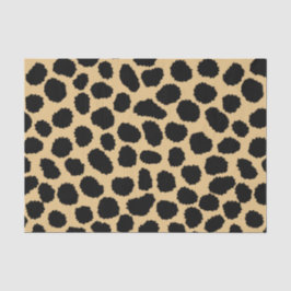 Modern Chic Wildlife Cheetah Animal Print Patroon Tissuepapier