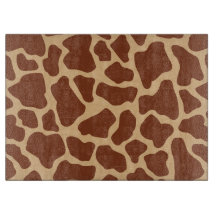 Modern Chic Wildlife Giraffe Animal Print Patroon