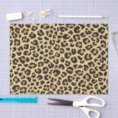 Modern Chic Wildlife Leopard Animal Print Patroon Tissuepapier (Craft)