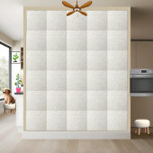 Modern Chic Wit en Goud Glitter Speckled Tegeltje