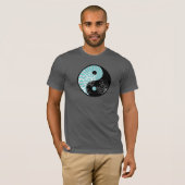 Modern Chic Yin-Yang Sunbeam Floral Tree T-shirt (Voorkant volledig)