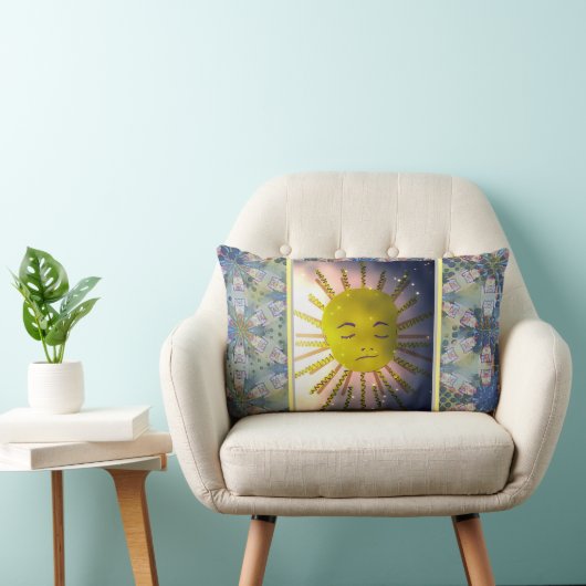 Modern Childrens Dream Big and Beauful Lumbar Pi Kussen (Stoel)