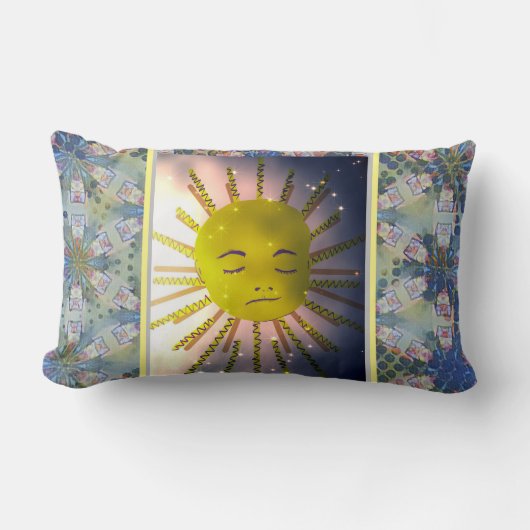 Modern Childrens Dream Big and Beauful Lumbar Pi Kussen (Voorkant)