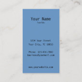 Modern Chimney Visitekaartje (Achterkant)