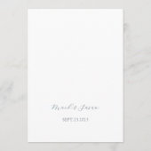 Modern Chinees bruiloft zitgrafiek Kaart (Achterkant)