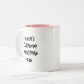 Modern Chinees drama gepersonaliseerd C-drama kijk Tweekleurige Koffiemok (Voorkant links)