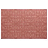Modern Chinees rood kunstdeco Geometric Pattern Stof (Fat Quarter)