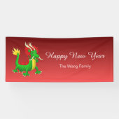 Modern Chinese Dragon Spandoek (Horizontaal)