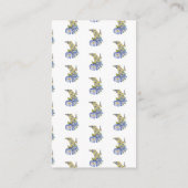 Modern Chinoiserie Recept voor de bruid Informatiekaartje (Achterkant)