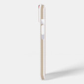 Modern chique gestreepte Case-Mate iPhone case (Achterkant / Links)