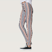 Modern chique gestreepte leggings (Links)