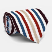 Modern chique gestreepte stropdas (Opgerold)