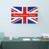 Modern chique Londen Verenigd Koninkrijk unie jack Spandoek (Beurs)