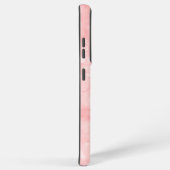 Modern chique roze Waterverf Initialen Monogram Samsung Galaxy Hoesje (Rechterkant)