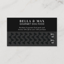 Modern chique zwart op zwart hondenbot