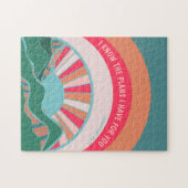 Modern Christelijk Jeremiah Inspirerend Legpuzzel (Horizontaal)