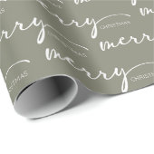 Modern Christmas Cadeaupapier (Rol Hoek)