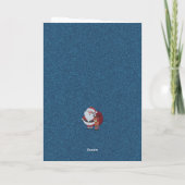 Modern Christmas Card Kaart (Achterkant)