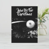 "MODERN CHRISTMAS DECOR" **CHRISTMAS INVITATIE** KAART (Staand voorkant)