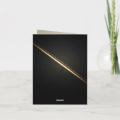 Modern Christmas & New Year Card Elegant Feestdagen Kaart (Achterkant)