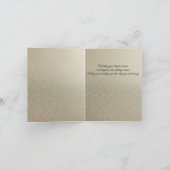 Modern Christmas & New Year Card Elegant Feestdagen Kaart (Binnen)