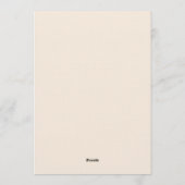 Modern Christmas Party Invitation Template Kaart (Achterkant)