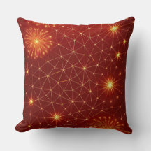 Modern Christmas Pattern Pillow - Abstracte vakant