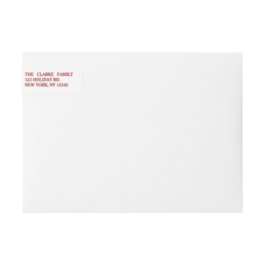 MODERN CHRISTMAS | RED HOLIDAY FOTO (Voorkant)