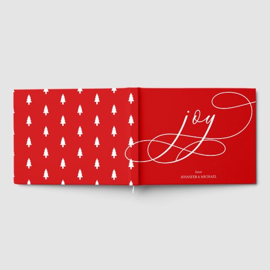Modern Christmas | Red Joy Gastenboek (Volledig)