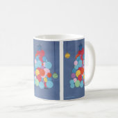 Modern Christmas Tree - KidsArt for CHOC Koffiemok (Voorkant rechts)