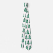 Modern Christmas Tree Neck Ties Stropdas (Achterkant)