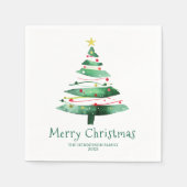 MODERN  CHRISTMAS TREE SERVET (Voorkant)