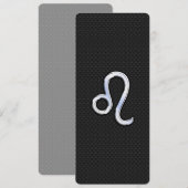 Modern Chrome like Leo Sign on slangenhuid (Voorkant / Achterkant)