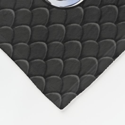 Modern Chrome zoals Taurus Zodiac Sign Fleece Deken (Hoek)