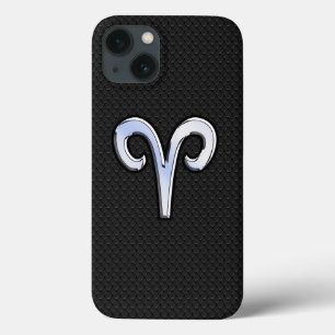 Modern Chroom zoals het Teken van de Dierenriem Case-Mate iPhone Case