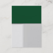 Modern chubby grijs, stijlvol visitekaartje (Achterkant)