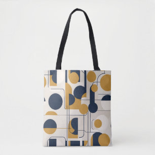 Modern Circle Harmony-Tas Tote Bag